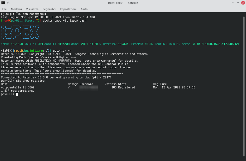 freepbx operator panel