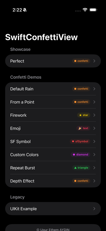 Example app