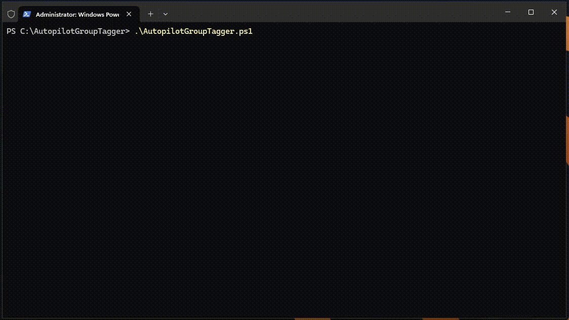 AutopilotGroupTagger screenshot 3