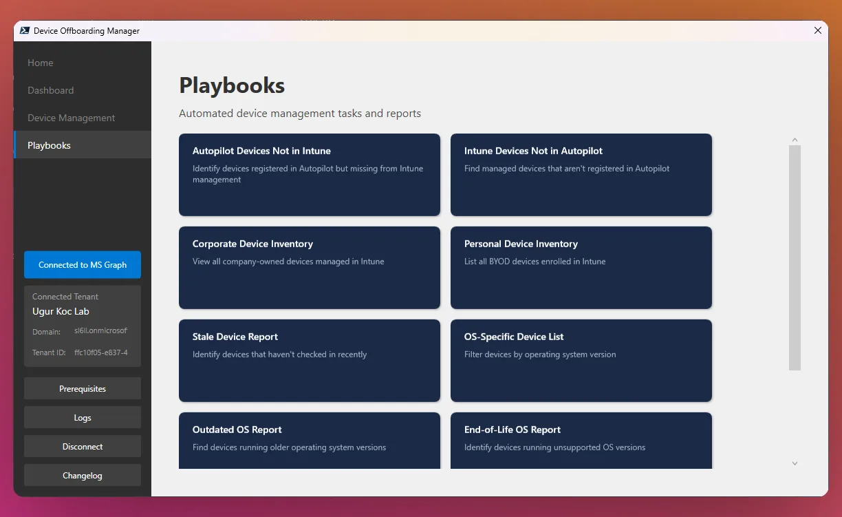 Device Offboarding Manager screenshot 4 of 5