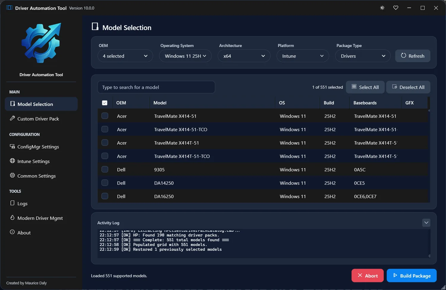 Driver Automation Tool screenshot 2 of 5