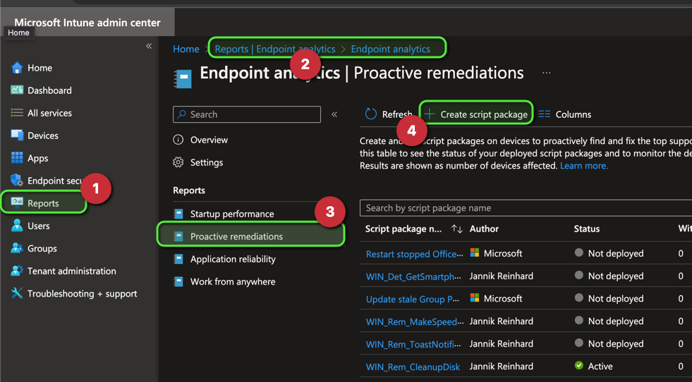 Endpoint Analytics Remediation Scripts screenshot 2