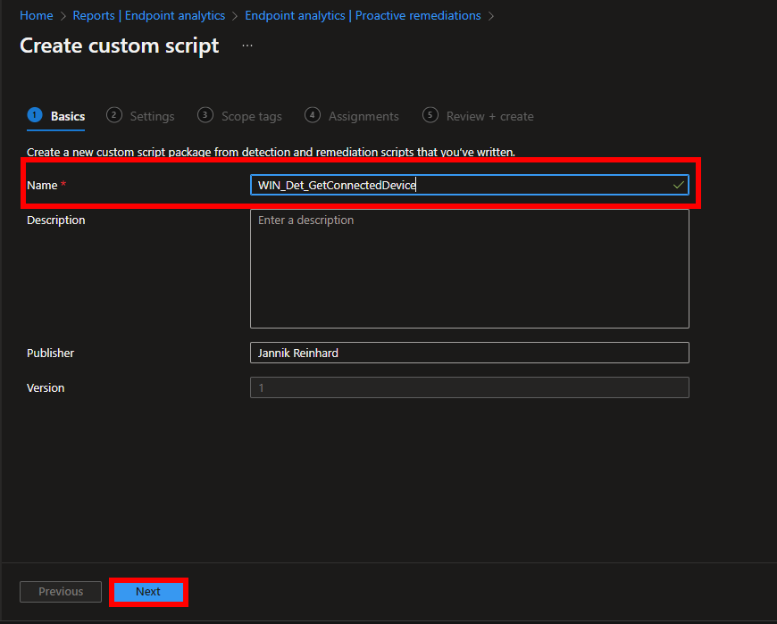 Endpoint Analytics Remediation Scripts screenshot 3