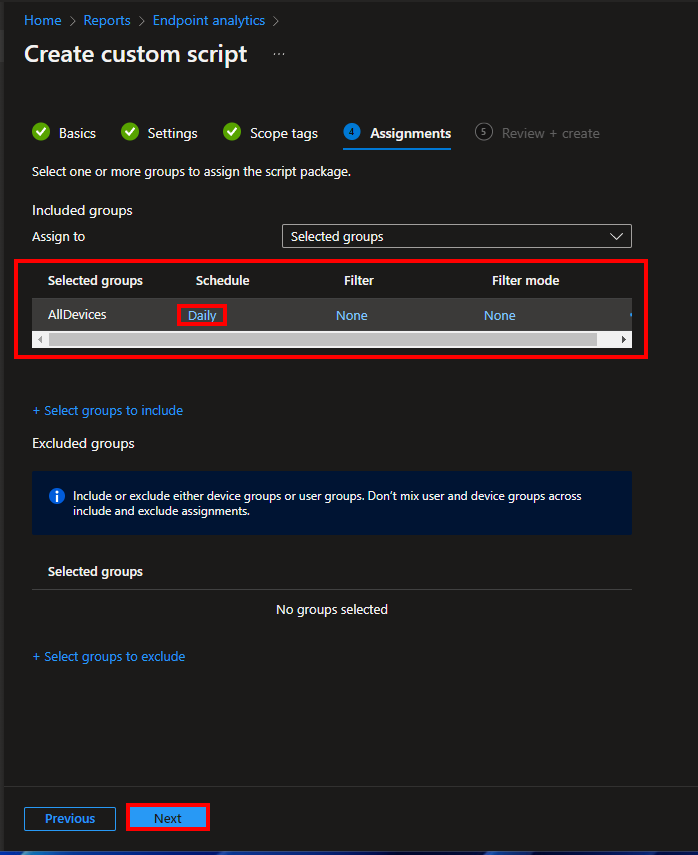 Endpoint Analytics Remediation Scripts screenshot 5