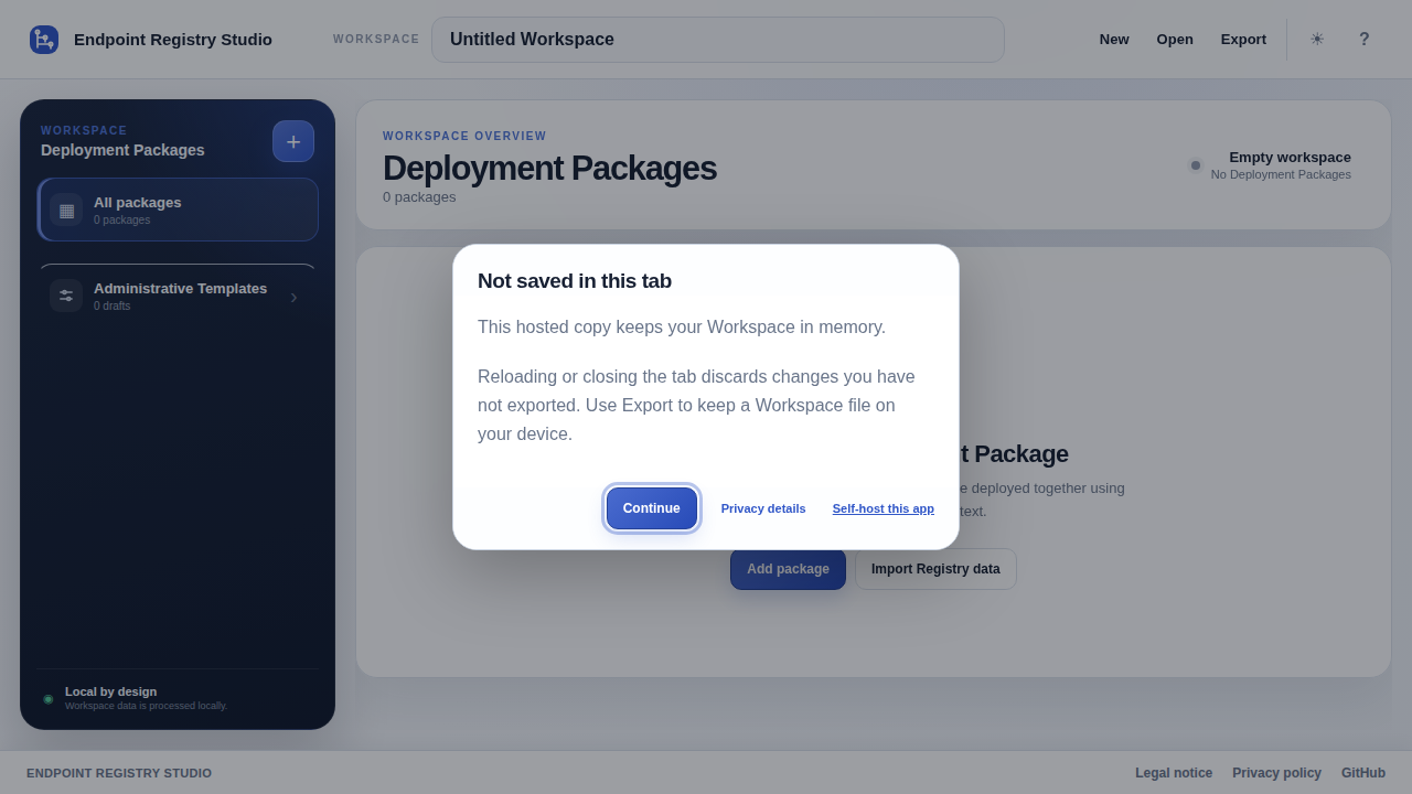 Endpoint Registry Studio screenshot 1 of 3
