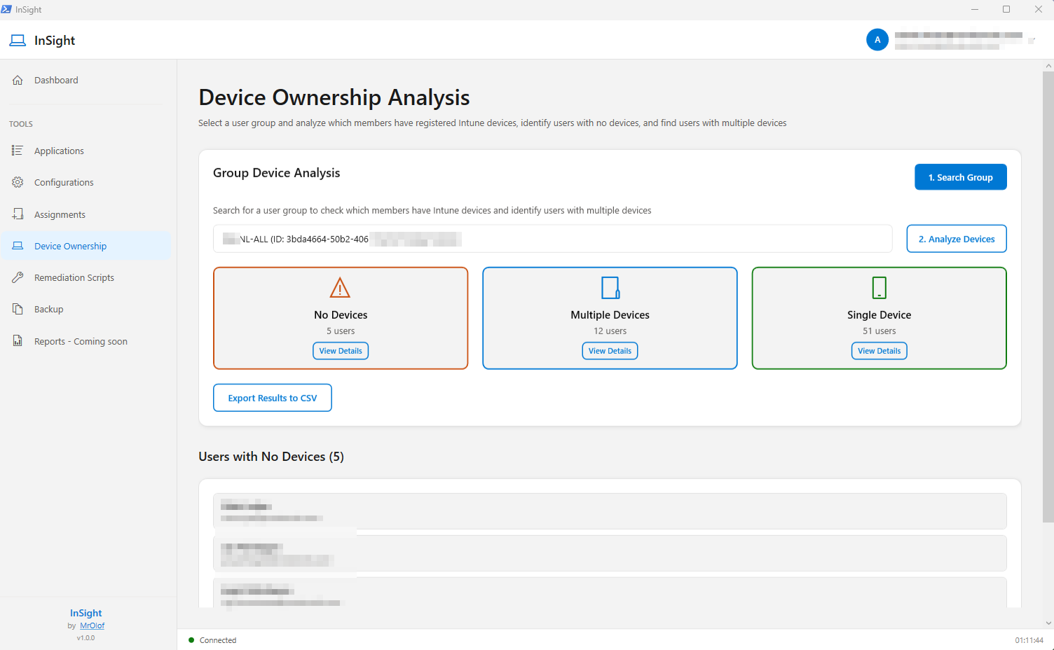 InSight screenshot 2