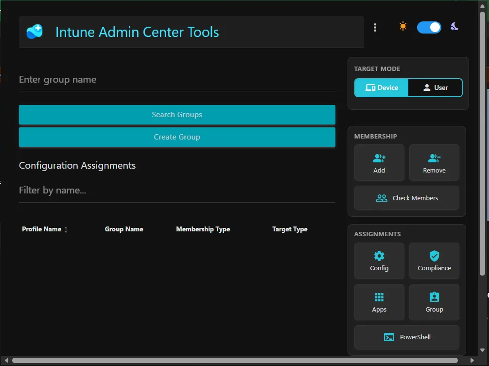 Intune Admin Center Tools screenshot 2 of 5