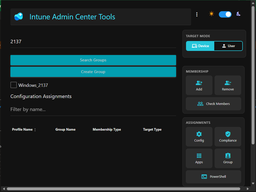 Intune Admin Center Tools screenshot 4