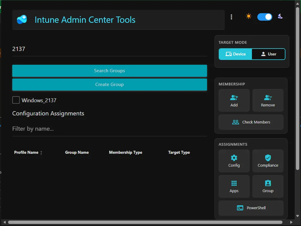 Intune Admin Center Tools screenshot 4 of 5