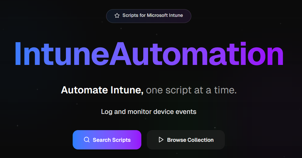 Intune Automation screenshot 2