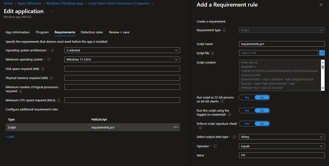 Intune Make Enrollment User Admin screenshot 2
