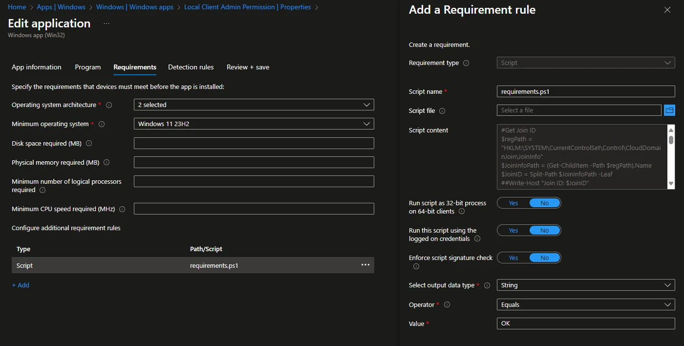 Intune Make Enrollment User Admin screenshot 2 of 3