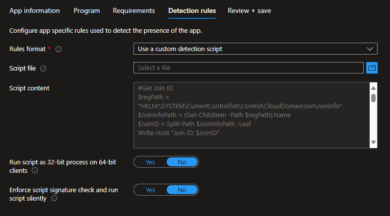 Intune Make Enrollment User Admin screenshot 3