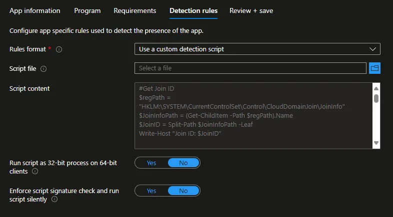 Intune Make Enrollment User Admin screenshot 3 of 3