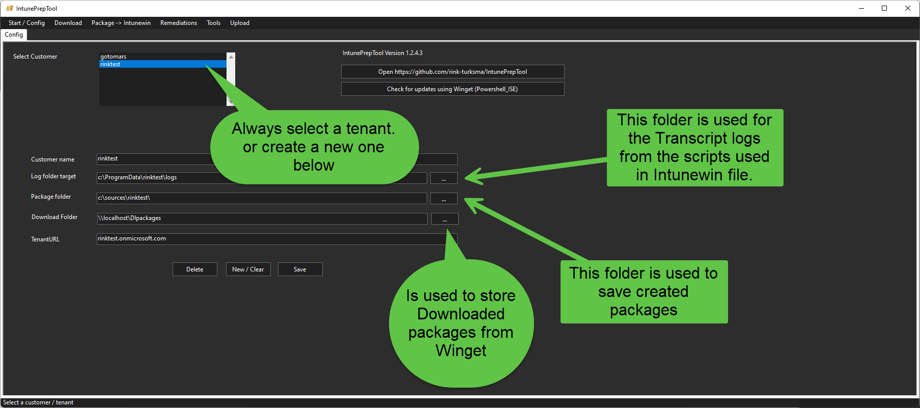 IntunePrepTool screenshot 2