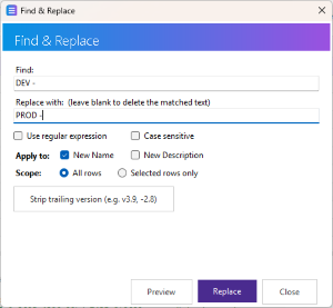 Intune Profile Bulk Renamer Tool screenshot 4 of 4