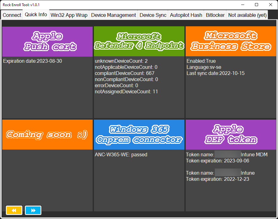 RockEnrollTool screenshot 2