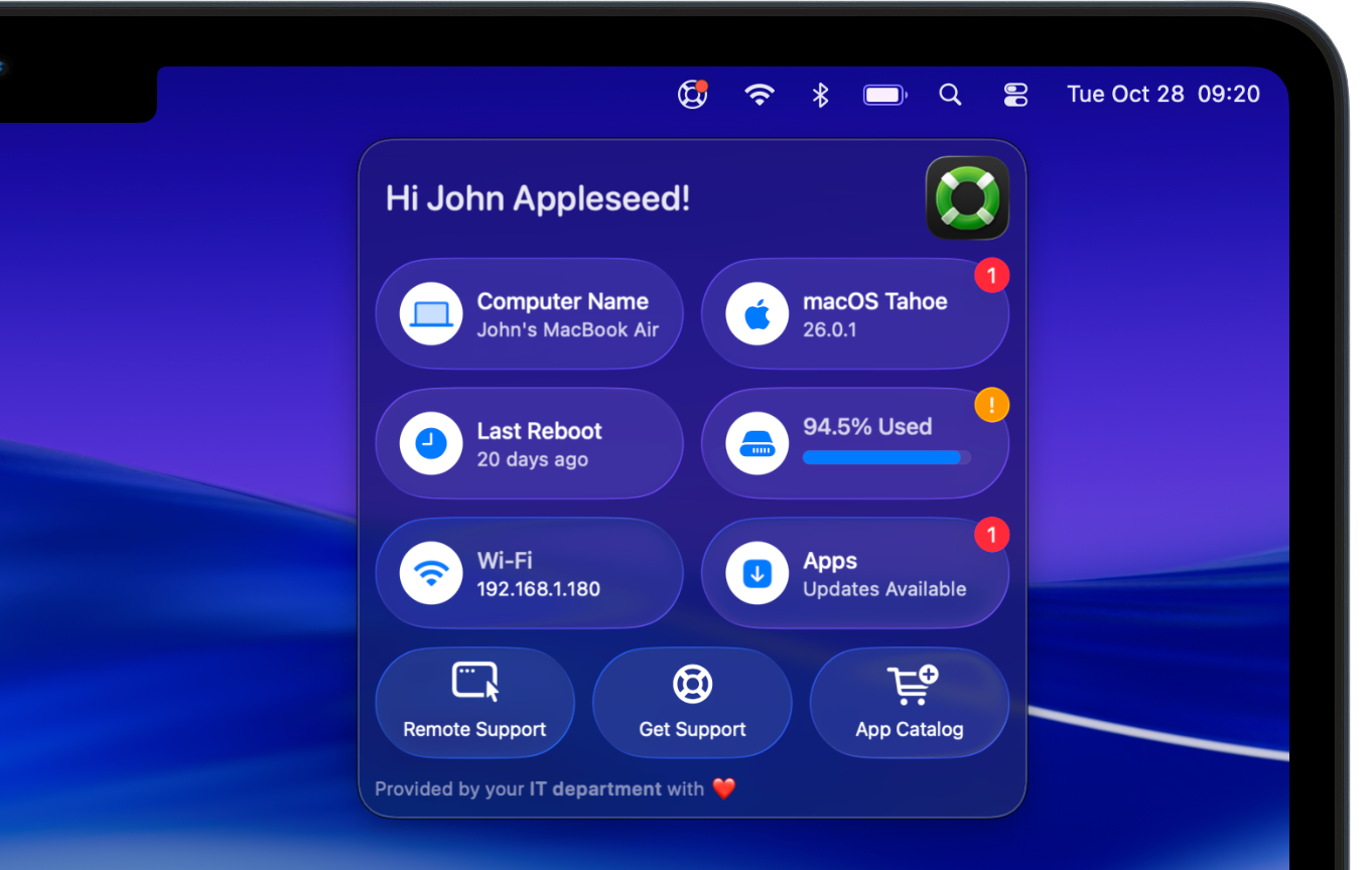 Support App screenshot 2