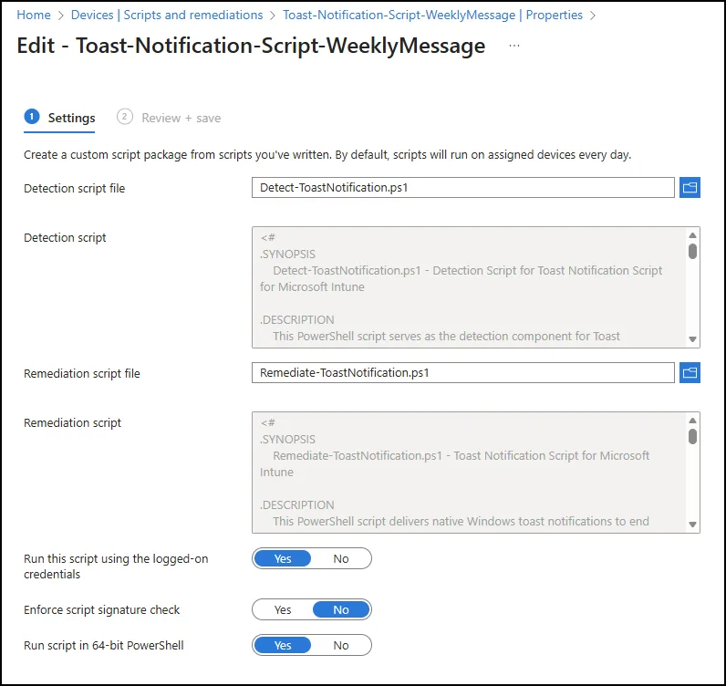 Toast Notification Script screenshot 3 of 3