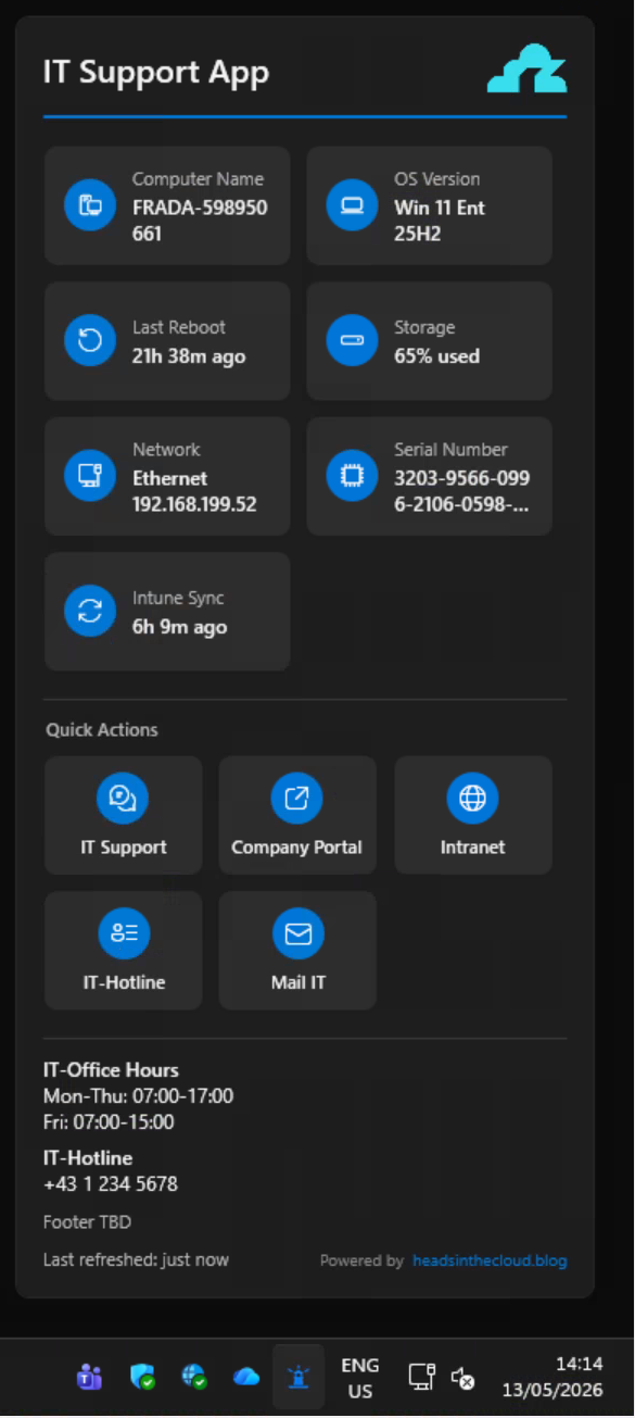 TrayLight screenshot 2 of 2