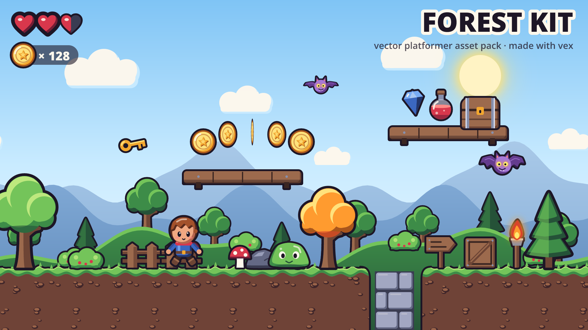 Forest Kit gameplay poster
