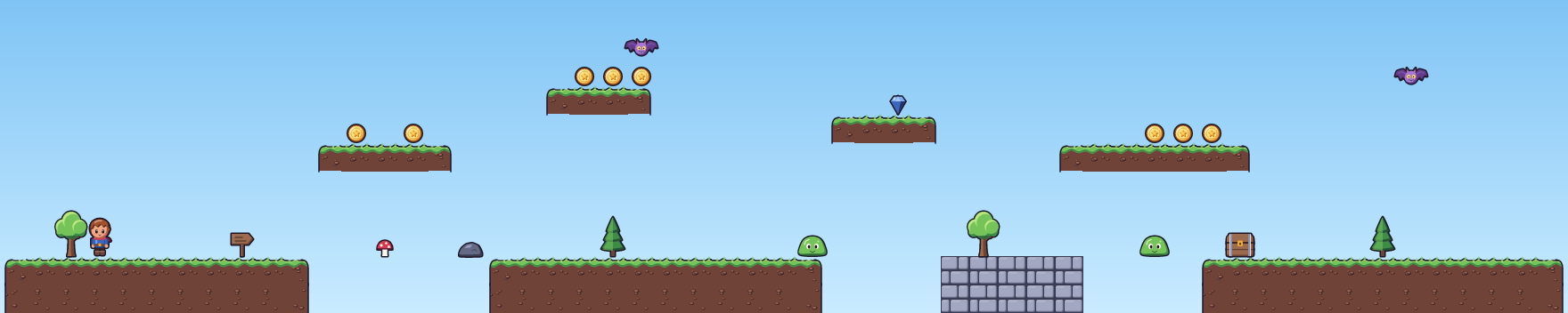 A hand-made level