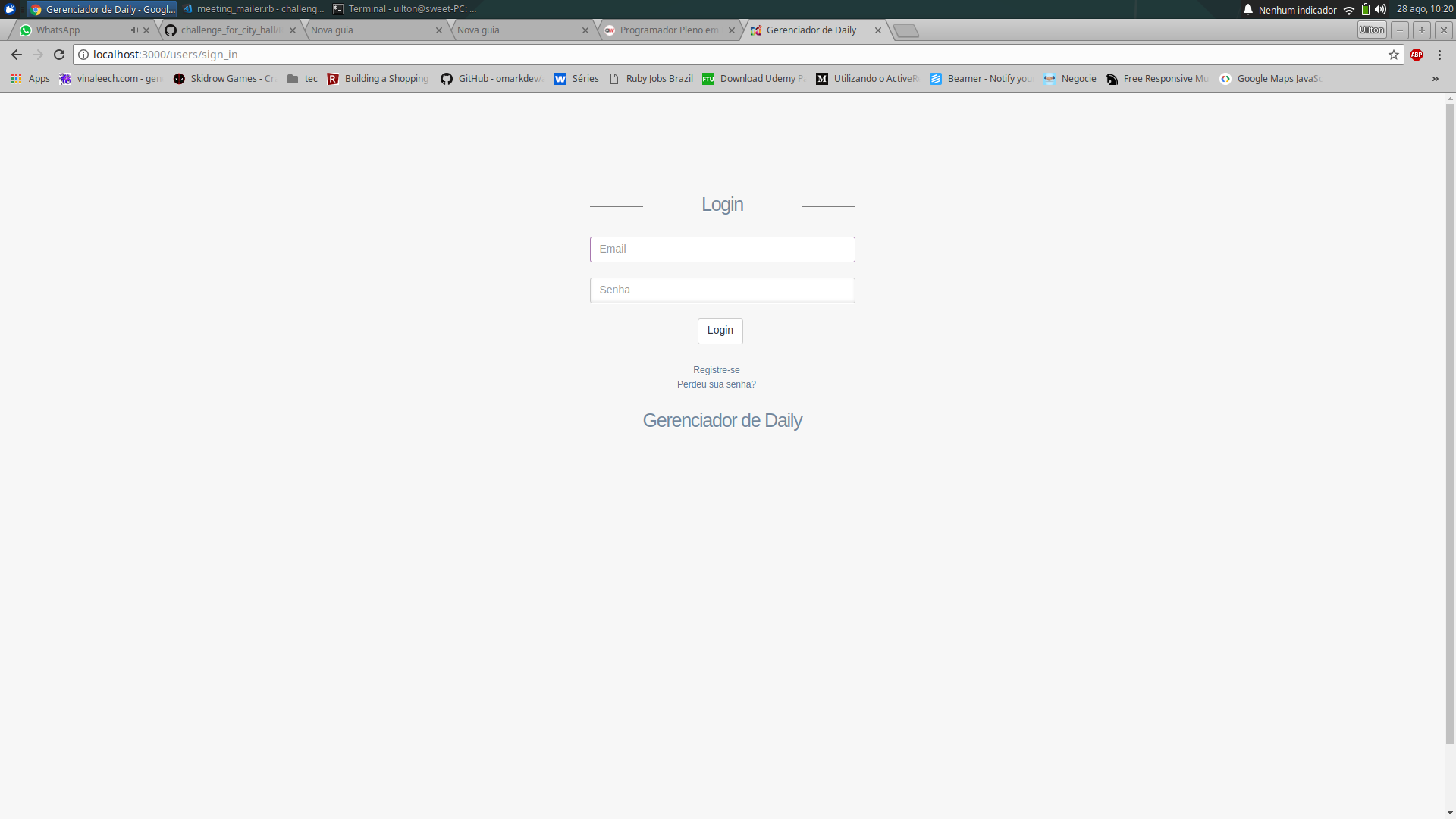 Login Page