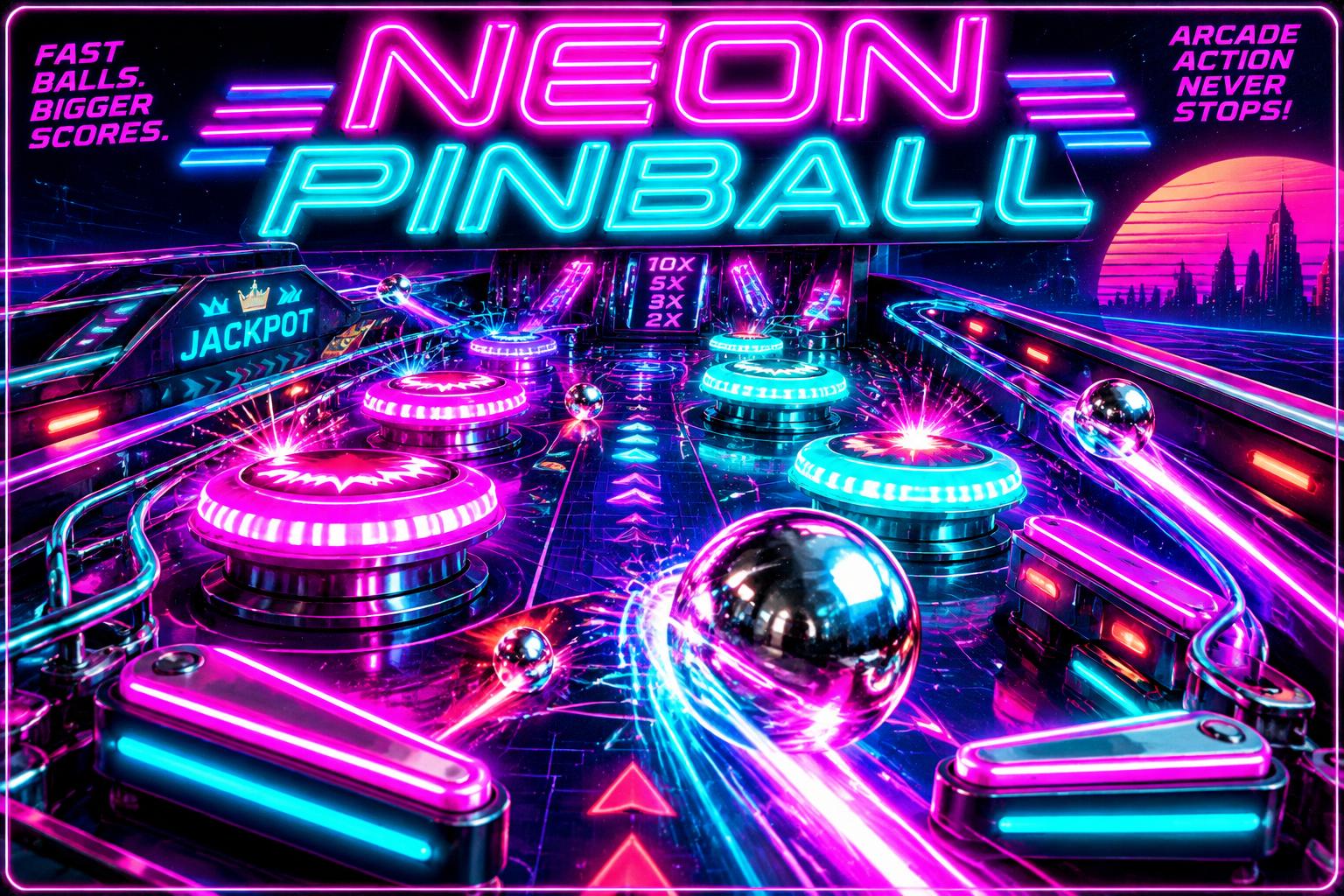 Neon Pinball