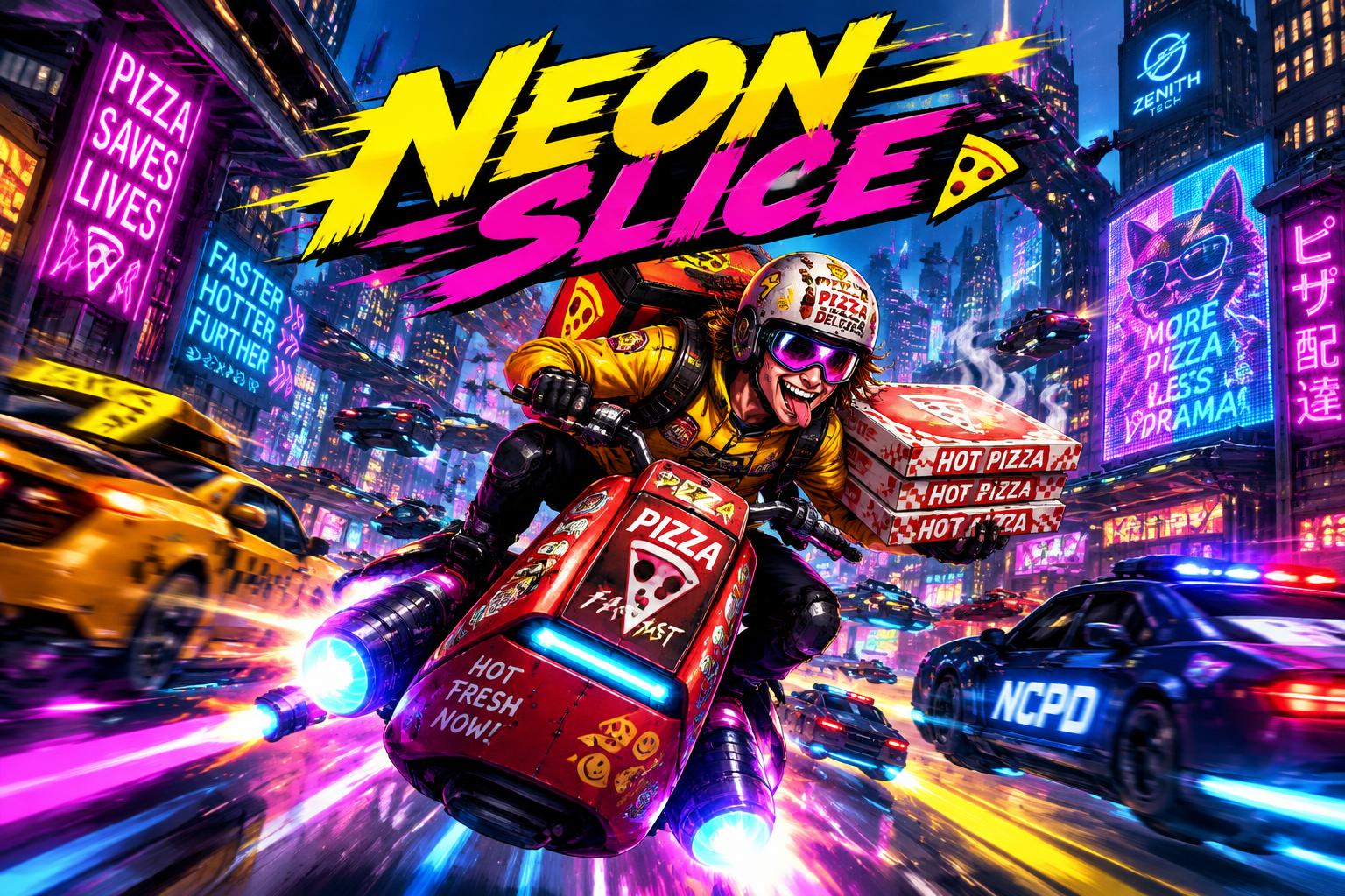 Neon Slice