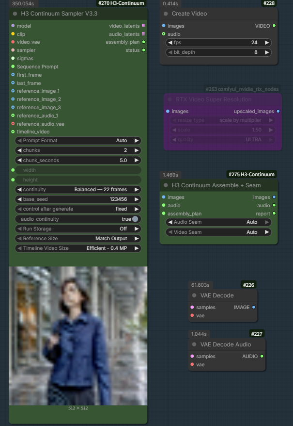 H3 Continuum V3.3 streamlined sampler and assembler
