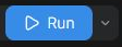 ComfyUI's top-right blue Run button starts the selected action