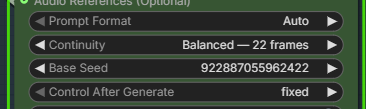 Base Seed and Control After Generate set to fixed