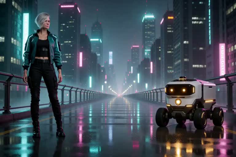 Two-image I2VA — Cyberpunk, BBOX, Preview and Continue