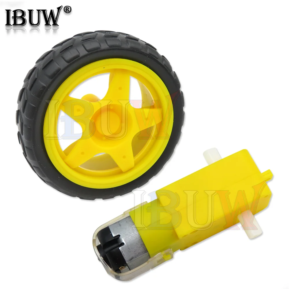 TT Motor Smart Car Robot Gear Motor for arduino DIY Kit Wheels Smart Car Chassis Motor Robot Remote 