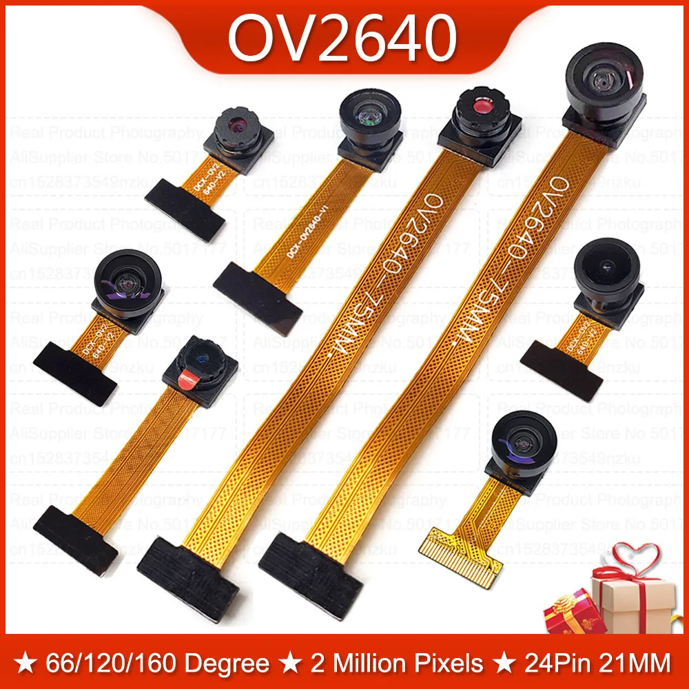 NEW OV2640 Camera Module for ESP32 CAM Camera Module 2MP 222 200 180 66 120 160 Degree 650nm 850nm N