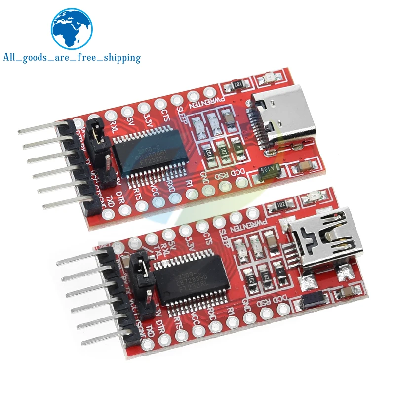 1/3pcs FT232RL FTDI USB 3.3V 5.5V to TTL Serial Adapter Module for Arduino FT232 Pro Mini USB TO TTL