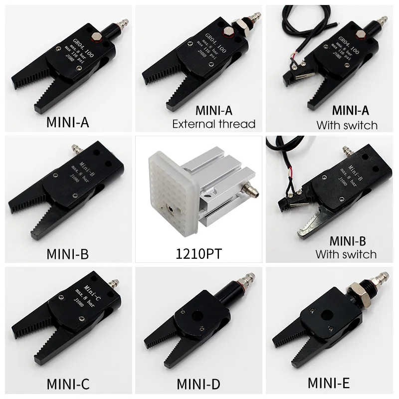 hofujng Pneumatic MINI gripper J1080/1060 Manipulator Accessories Mechanical Fixture Water Spout Cli