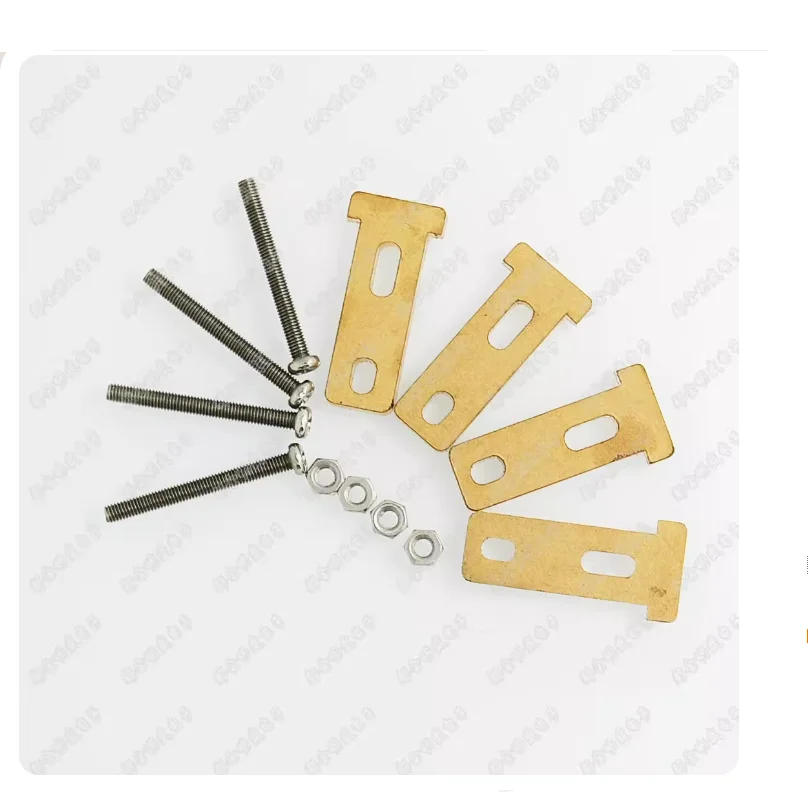 TT Reducer Motor Fixing Bracket T-head With M3*30 Screws And Nuts Smart Car Chassis Acrylic Bottom P