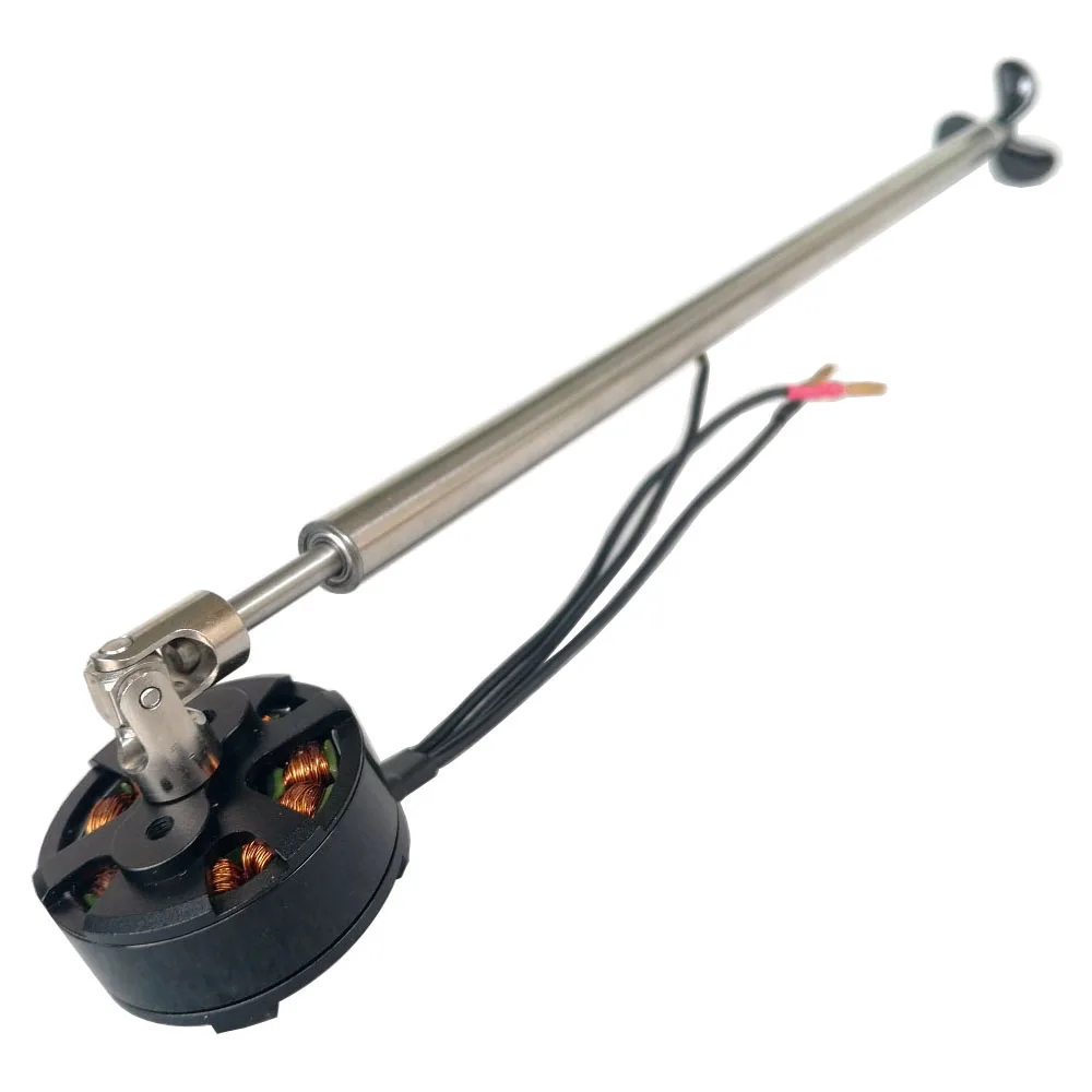 LS3520 Brushless RC Boat Motor 2-4S Underwater Thruster Motor 3-blades Propeller Kit DIY ROV Robot M