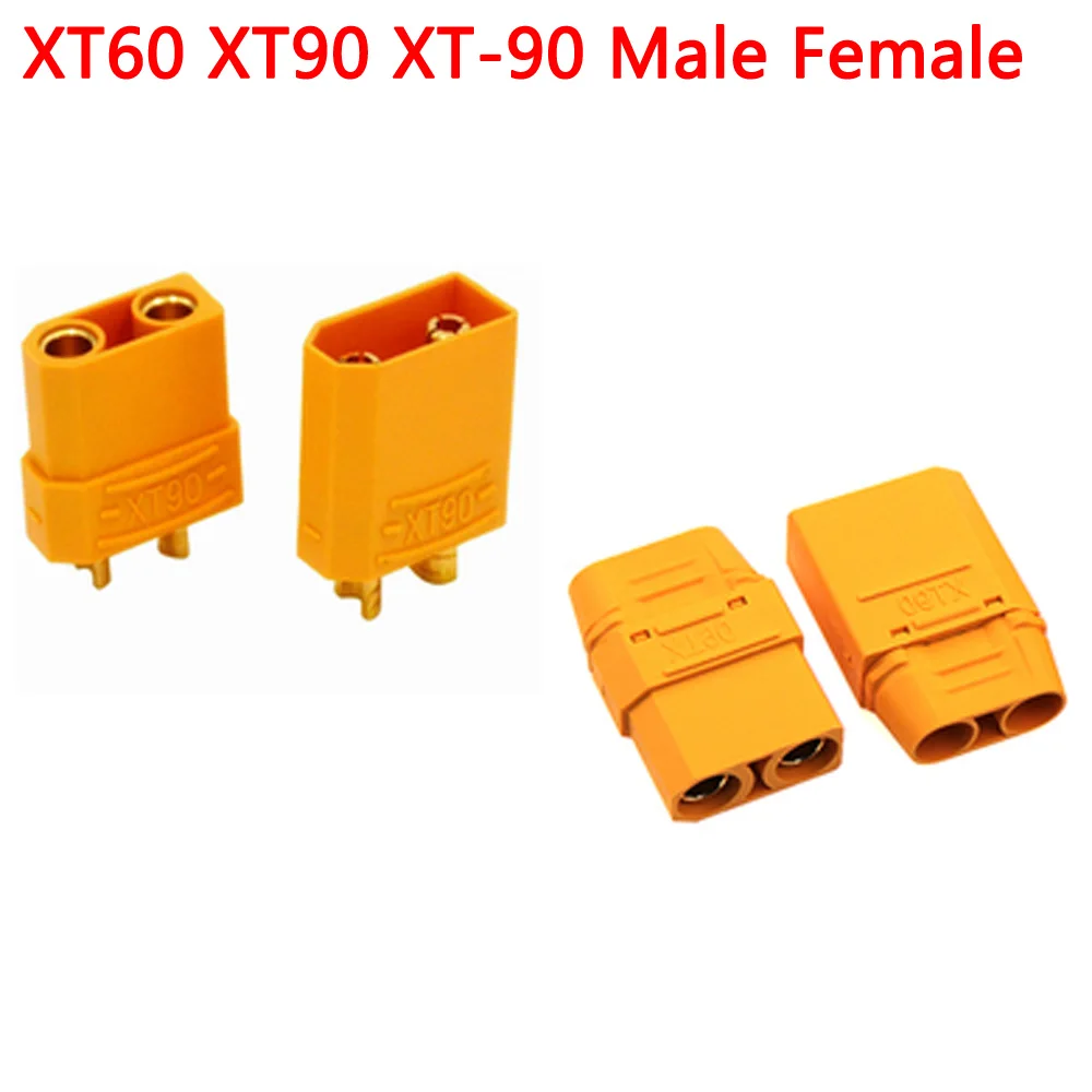 1pcs XT60 XT90 XT60-H-M T Plug Male Female Bullet Connectors Plug For RC Quadcopter FPV Racing Drone