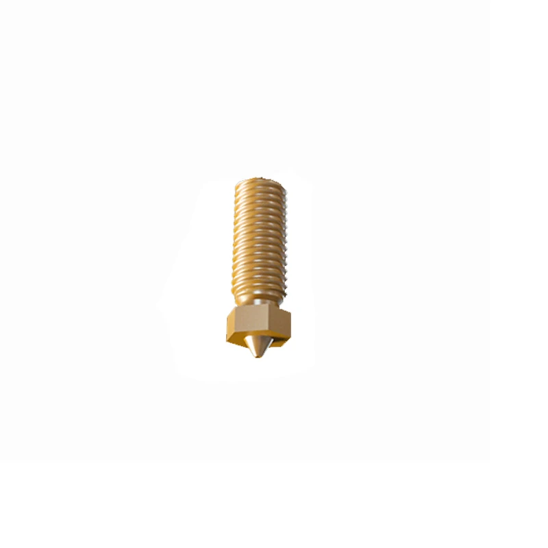 Original FLSUN V400 Print Nozzle Head Brass Block Screw 0.4mm Double Holes For 3D Printer Hotend Ext