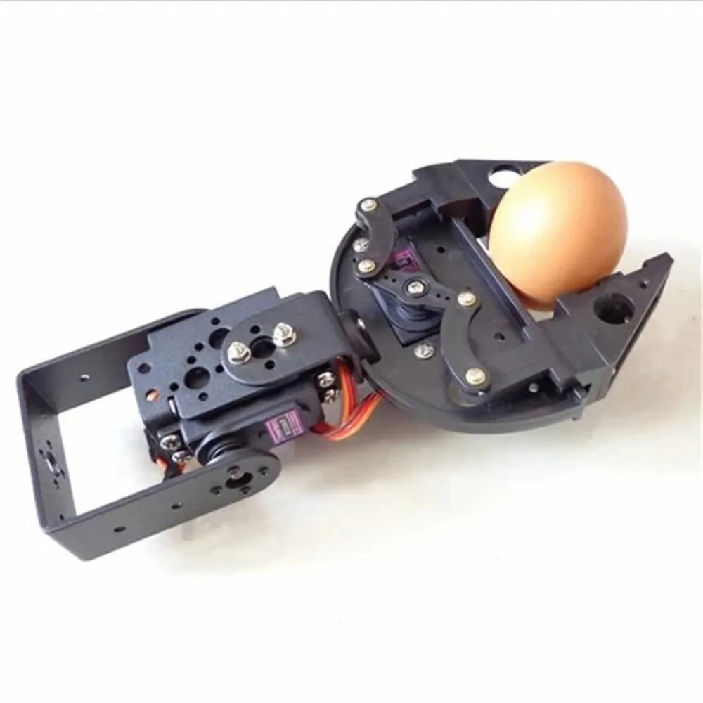 New Robot Clamp Gripper Servo Bracket Mount Mechanical Claw Arm Kit For Diy Toy For Arduino Compatib