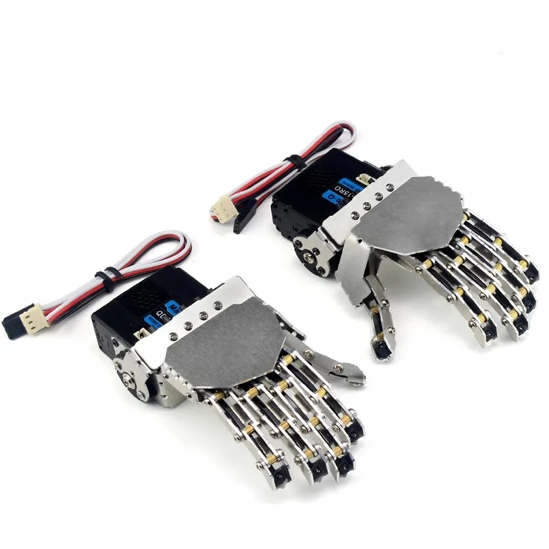 Mini Bionic Hand Humanoid Robot Arm Robot Hand Five Fingers Claw Talon For Metal Manipulator Arm Gri