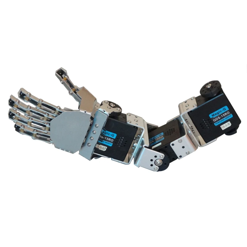 5 Finger Humanoid Biped 3 Dof Robot Hand-Five Fingers Finished Bionic Palm For Arduino Robot Left/Ri