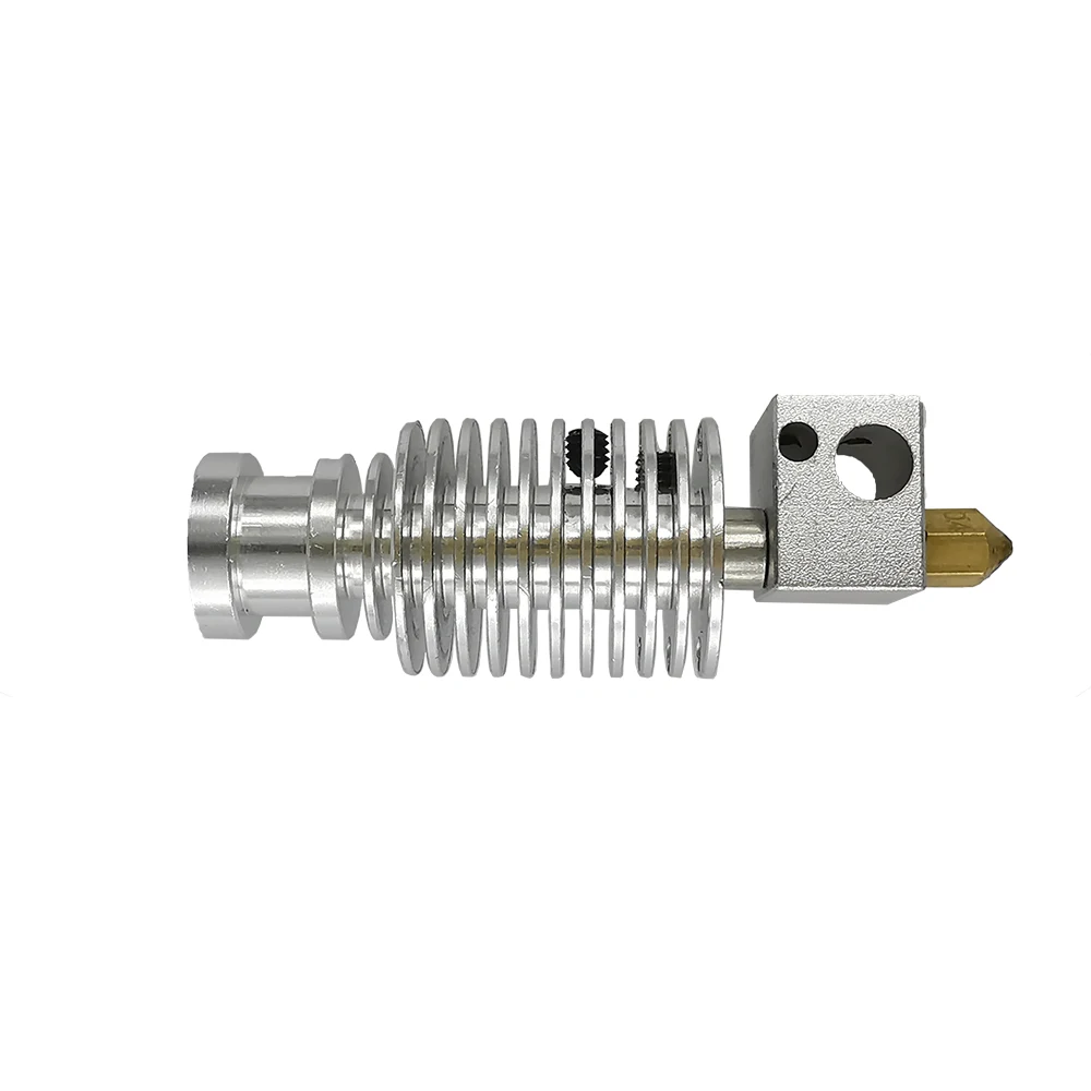 Original FLSUN 3D Printer Part Q5 Hotend Kit 4in1 Heatsink Throat Tube Extruder Nozzle Brass Heated 
