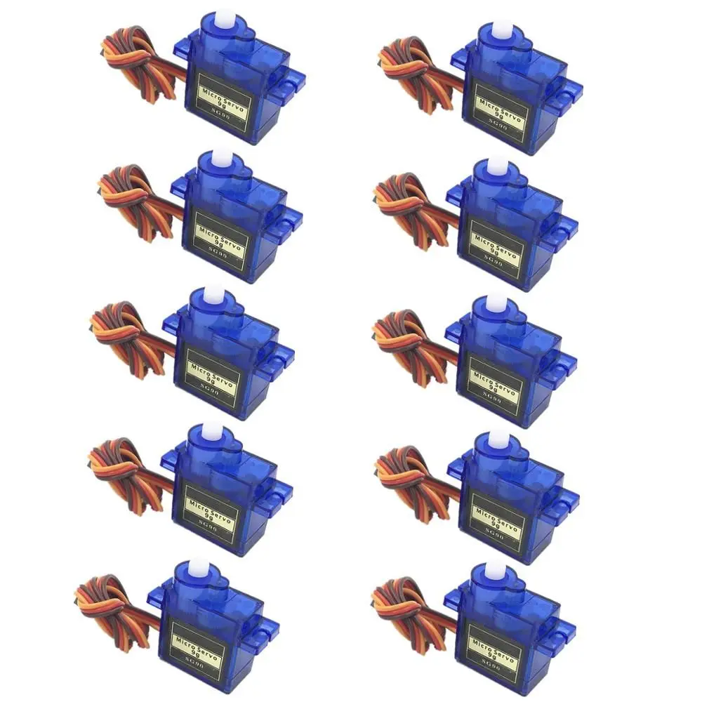SG90 Servo 180 ° 360 ° Motor Micro Servo 9G Servo Motor for RC Robot Arm Helicopter Airplane Remote 