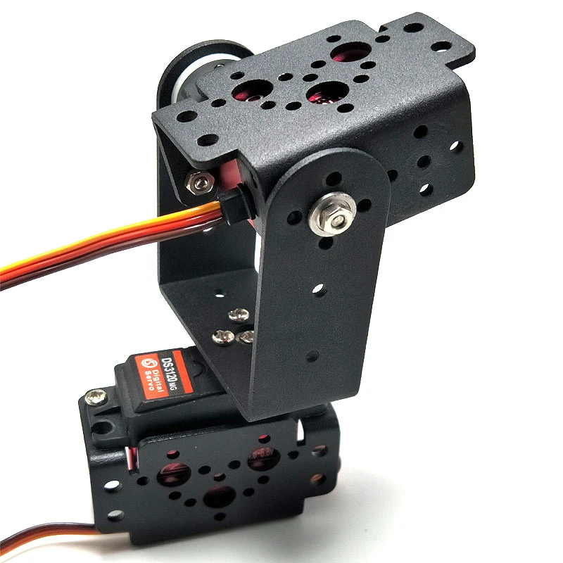 MG996 2 DOF Rotating Robot Manipulator Metal Alloy Mechanical Gimbal Kit For Arduino Robot with Ps2 