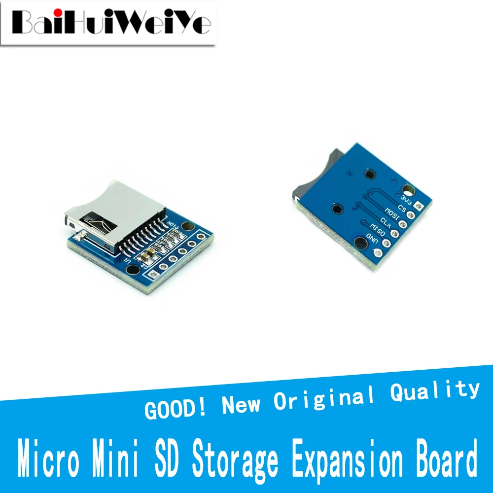 Micro Mini SD Storage Expansion Board Mini Micro SD TF Card Memory Shield Module for Arduino