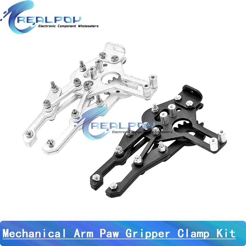 Robot Manipulator Metal Alloy Mechanical Arm Paw Gripper Clamp Claw Kit MG995 MG996R for Arduino Rob
