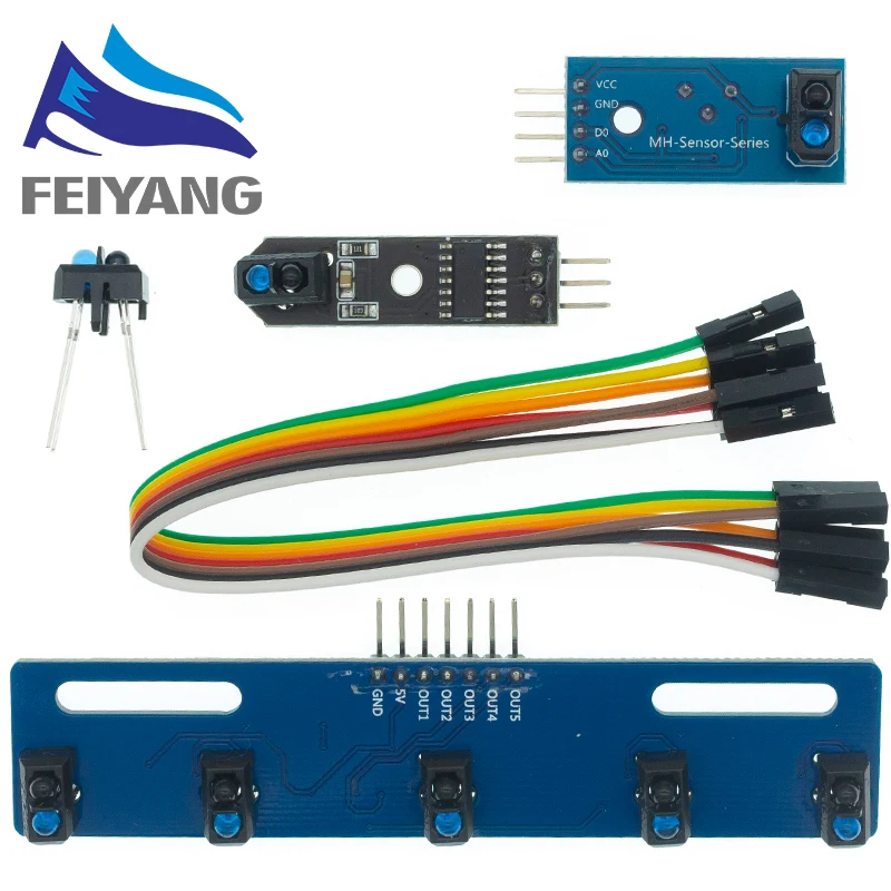 TCRT5000 IR Infrared Line Track Follower Sensor TCRT5000L Obstacle Avoidanc For Arduino AVR ARM PIC 